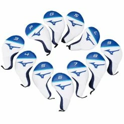 Mizuno Golf Premium PU Easy-Fit Tour Iron Headcovers Set Of 11 (3-PW,GW,SW,LW) -Golf Accessories Popular Shop 063111a0 861a 4c96 8e35 553b4b92e569