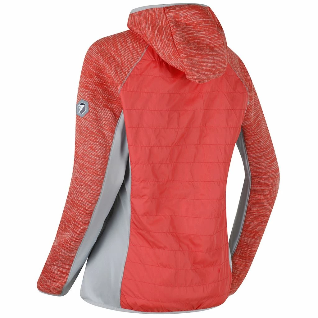 Regatta Ladies Rocknell Hooded Hybrid Marl Fleece Jacket 17 Regatta Ladies Rocknell Hooded Hybrid Marl Fleece Jacket - Image 17
