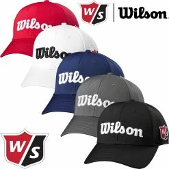 Golf Accessories Popular Shop 33 Wilson Staff Golf Mens Performance Mesh SnapX Adjustable Golf Cap Hat