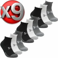 Under Armour HeatGear Locut Anti-Odor Arch Support Training Socks Pack Of 9 -Golf Accessories Popular Shop 74a7bf19 63d7 4b09 8fe6 65ac7ad7e1a8