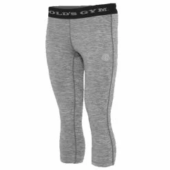 Gold's Gym Womens Perfected Fit Advance 3/4 Performance Tights Workout Leggings -Golf Accessories Popular Shop 90cd8535 c281 45b6 98b5 6091946bdb68