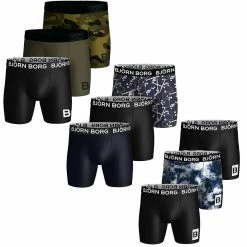 Bjorn Borg Mens Performance Shorts Boxer Briefs Underwear Many Choices 3-PACK